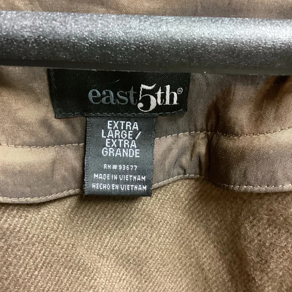 East5th fully lined overcoat XL - Picture 4 of 8